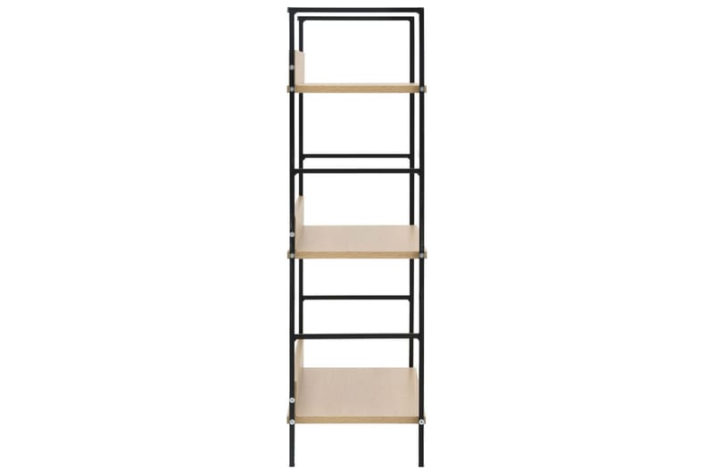 3-tasoinen kirjahylly tammi 60x27,6x90,5 cm lastulevy - Säilytys - Hylly - Kirjahylly
