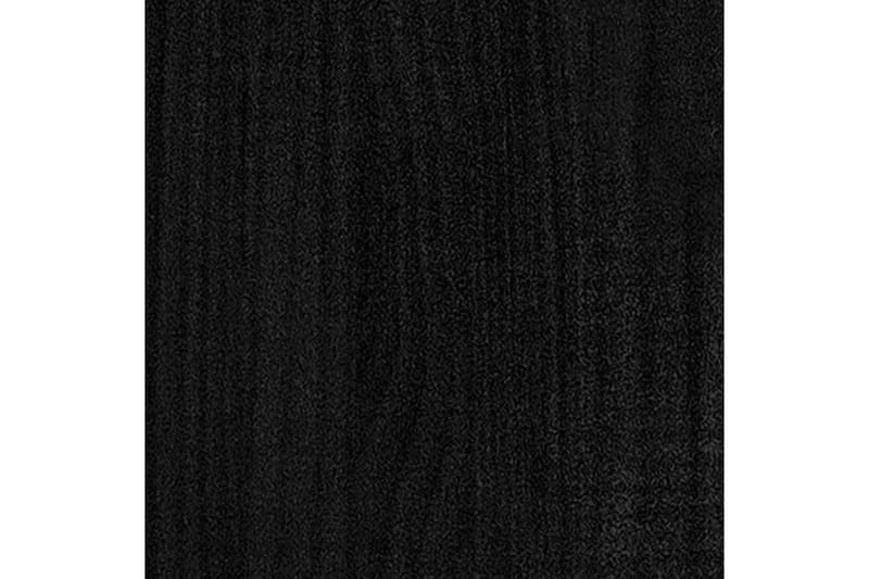 4-tasoinen kirjahylly musta 40x30x140 cm täysi mänty - Säilytys - Hylly - Kirjahylly