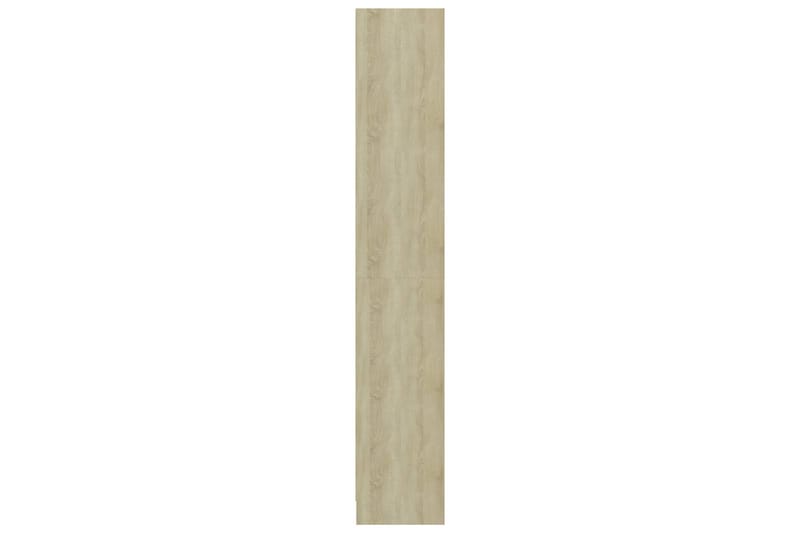 4-tasoinen kirjahylly Sonoma tammi 40x24x142 cm lastulevy - Ruskea - Säilytys - Hylly - Kirjahylly