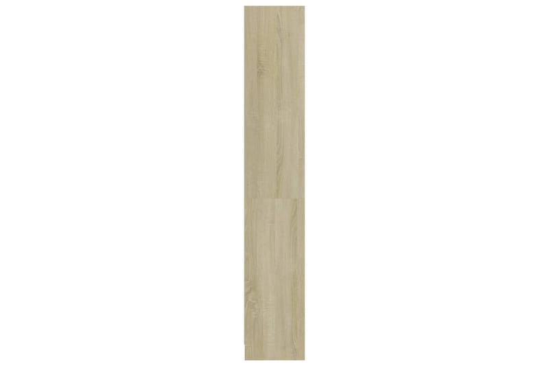 4-tasoinen kirjahylly Sonoma-tammi 80x24x142 cm lastulevy - Ruskea - Säilytys - Hylly - Kirjahylly