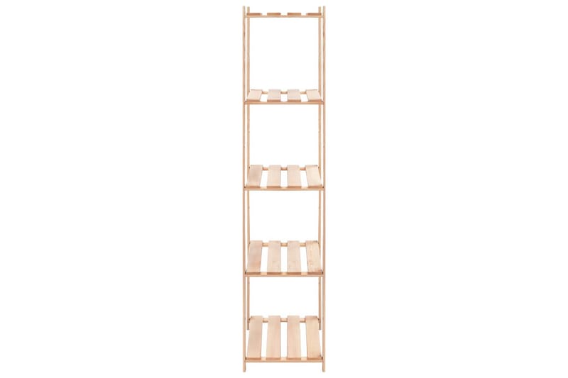 5-kerroksinen varastohylly 80x38x170 cm täysi mänty 250 kg - Beige - Säilytys - Hylly - Säilytyshylly - Varastohylly