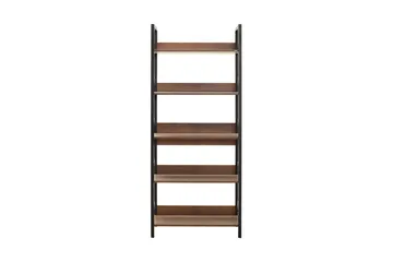 Ajkati kirjahylly 73 cm saksanpähkinä - Ruskea - Säilytys - Hylly - Kirjahylly