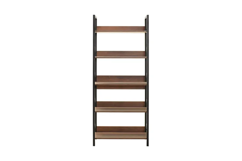 Ajkati kirjahylly 73 cm saksanpähkinä, Ruskea