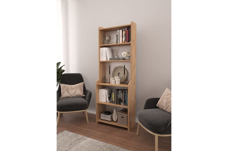 Amori Kirjahylly 60 cm - Ruskea - Säilytys - Hylly - Kirjahylly