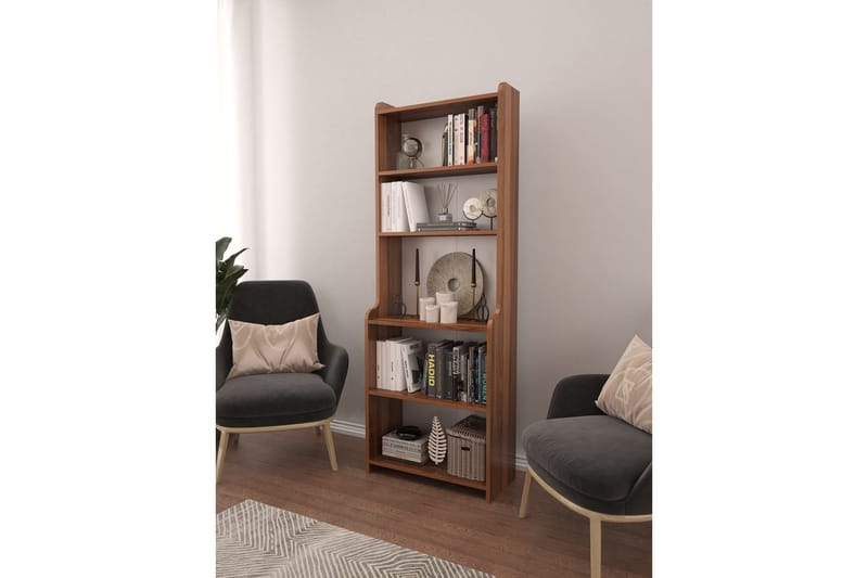 Amori Kirjahylly 60 cm - Ruskea - Säilytys - Hylly - Kirjahylly