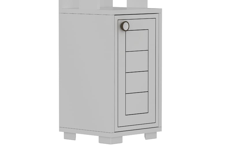 Anayurt kirjahylly 29,6x21,6 cm valkoinen - Hanah Home - Säilytys - Hylly - Kirjahylly