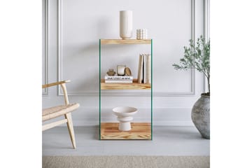 Assanisa kirjahylly 40 cm mäntyä - Vaaleanruskea - Säilytys - Hylly - Kirjahylly