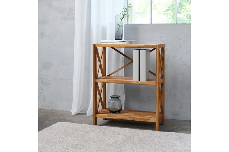 Ayanna Kirjahylly 70 cm - Beige - Säilytys - Hylly - Kirjahylly