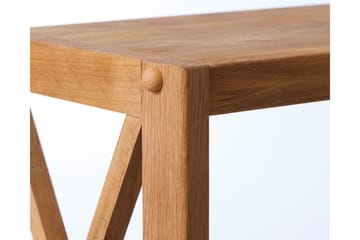 Ayanna kirjahylly 70 cm tiikki - Ruskea - Säilytys - Hylly - Kirjahylly