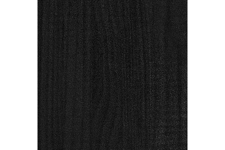 beBasic 4-tasoinen kirjahylly musta 100x30x140 cm täysi mänty - Musta - Kirjahylly - Hylly