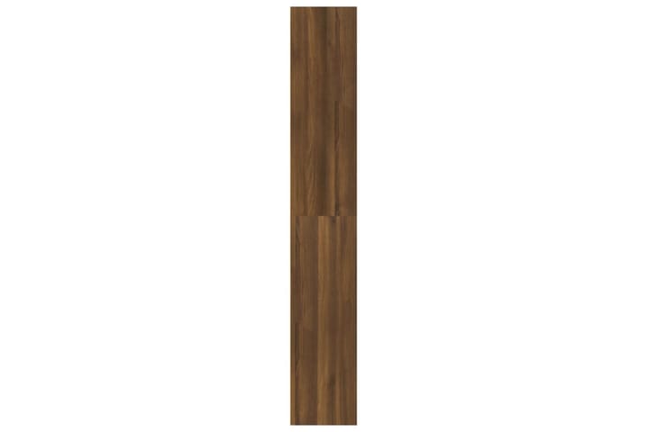 beBasic 5-kerroksinen Kirjahylly ruskea tammi 60x30x189 cm tekninen puu - Ruskea - Kirjahylly - Hylly