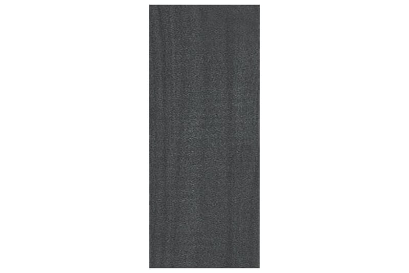 beBasic Kirjahylly harmaa 40x30x71,5 cm täysi mänty - Harmaa - Säilytys - Hylly - Kirjahylly
