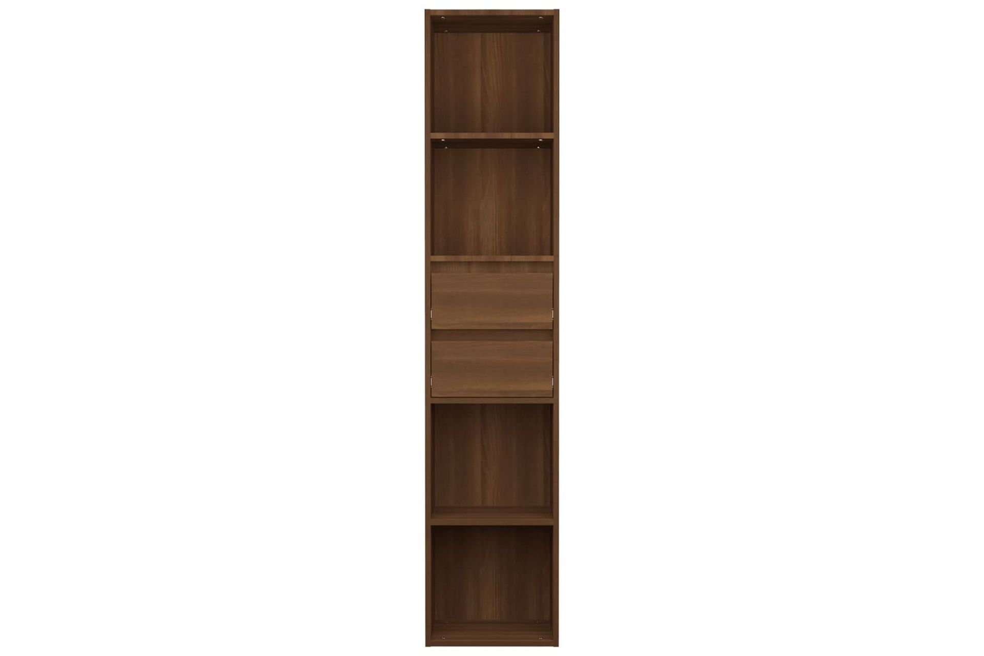 beBasic Kirjahylly ruskea tammi 36x30x171 cm tekninen puu - Ruskea - Säilytys - Hylly - Kirjahylly