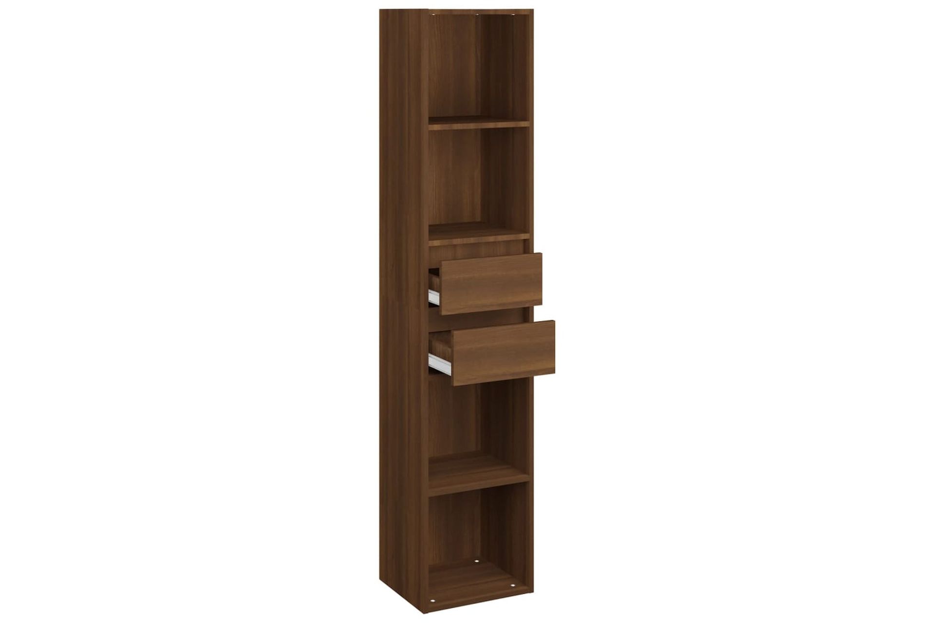 beBasic Kirjahylly ruskea tammi 36x30x171 cm tekninen puu - Ruskea - Säilytys - Hylly - Kirjahylly