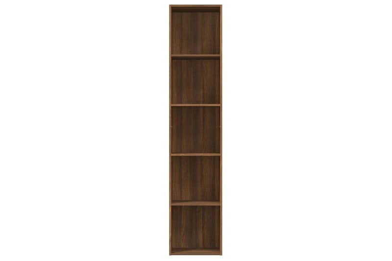 beBasic Kirjahylly ruskea tammi 40x30x189 cm tekninen puu - Ruskea - Säilytys - Hylly - Kirjahylly