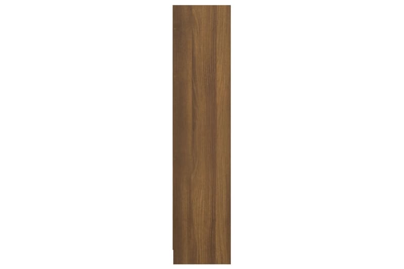 beBasic Kirjahylly ruskea tammi 60x24x109 cm tekninen puu - Ruskea - Säilytys - Hylly - Kirjahylly