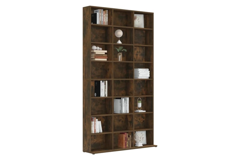 beBasic Kirjahylly savutammi 102x23x177,5 cm tekninen puu - Ruskea - Säilytys - Hylly - Kirjahylly