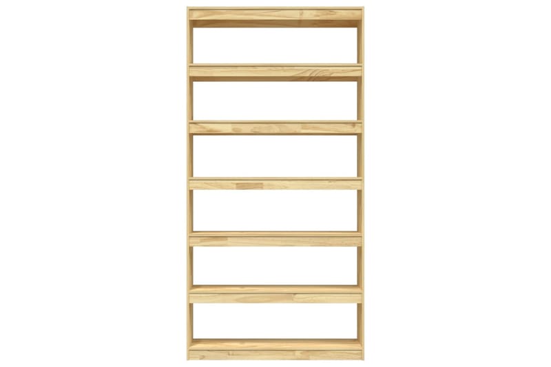 beBasic Kirjahylly/tilanjakaja 100x30x200 cm täysi mänty - Ruskea - Säilytys - Hylly - Kirjahylly