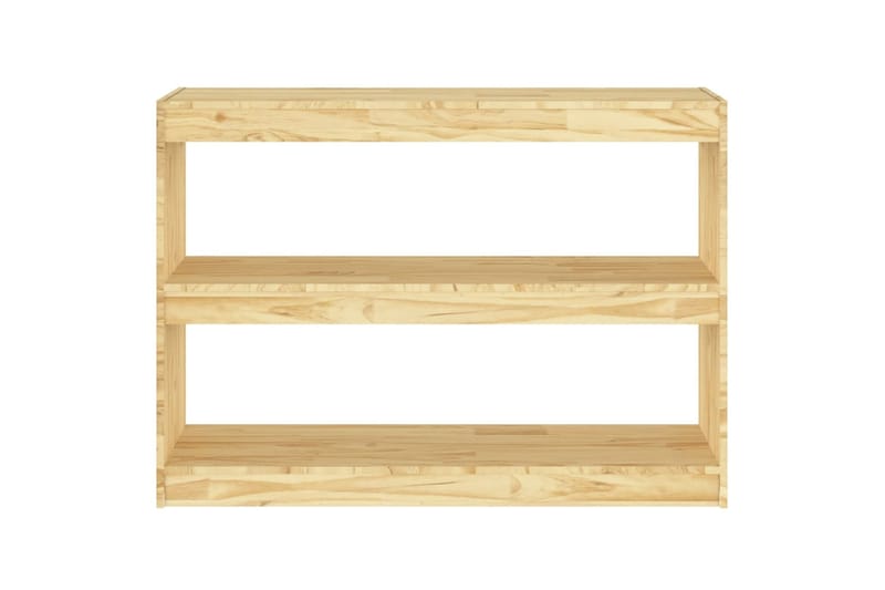 beBasic Kirjahylly/tilanjakaja 100x30x71,5 cm täysi mänty - Ruskea - Säilytys - Hylly - Kirjahylly