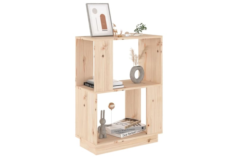 beBasic Kirjahylly/tilanjakaja 51x25x70 cm täysi mänty - Ruskea - Säilytys - Hylly - Kirjahylly