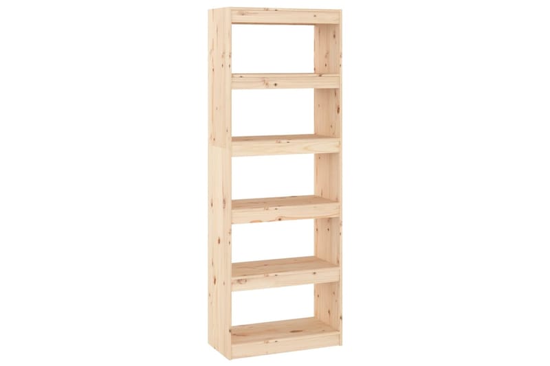 beBasic Kirjahylly/tilanjakaja 60x30x167,5 cm täysi mänty - Ruskea - Säilytys - Hylly - Kirjahylly