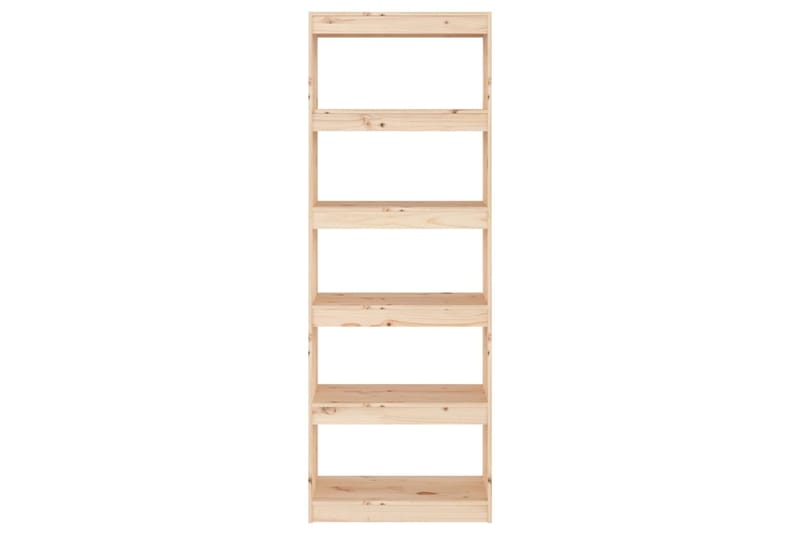 beBasic Kirjahylly/tilanjakaja 60x30x167,5 cm täysi mänty - Ruskea - Säilytys - Hylly - Kirjahylly