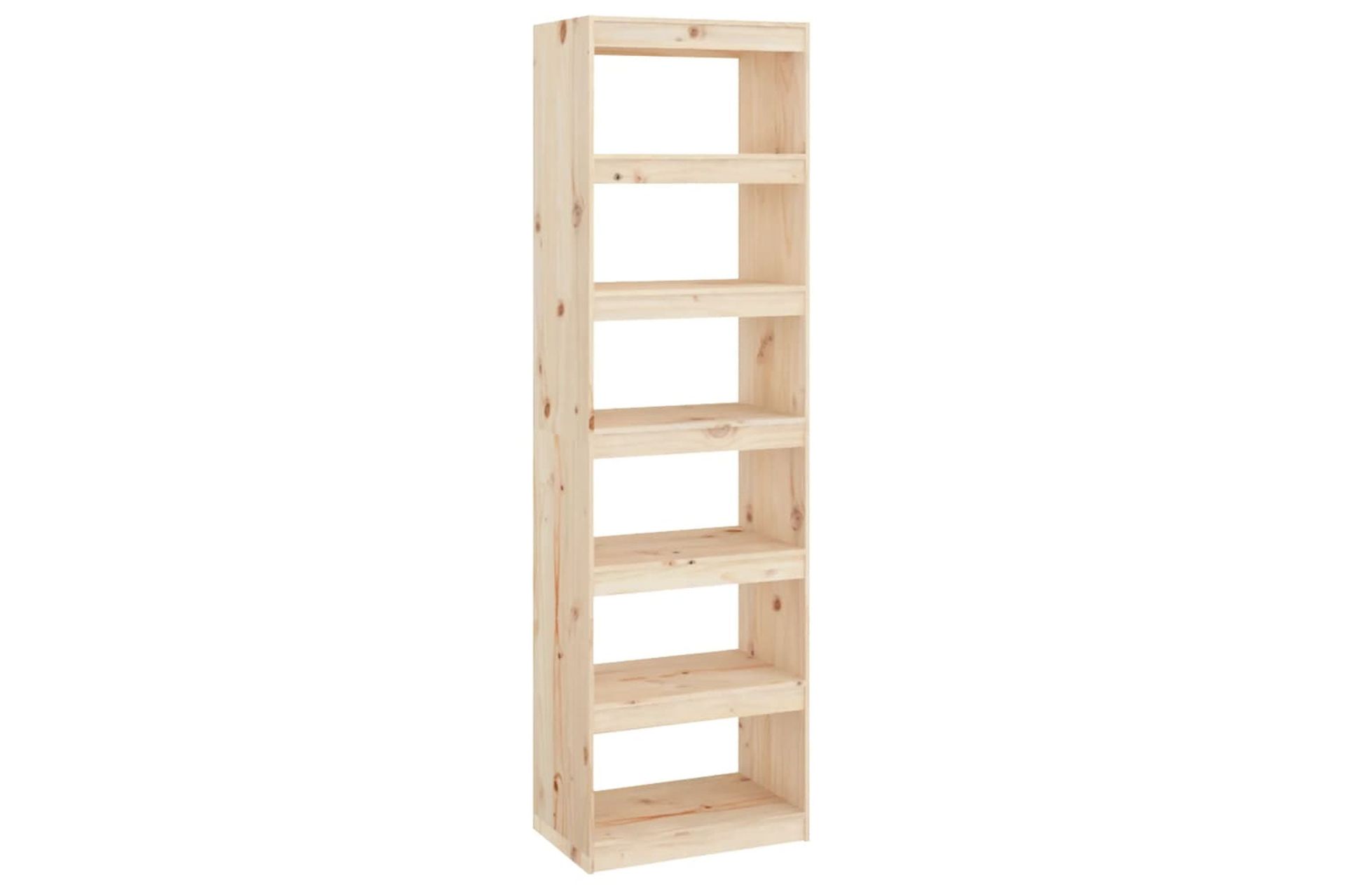 beBasic Kirjahylly/tilanjakaja 60x30x199,5 cm täysi mänty - Ruskea - Säilytys - Hylly - Kirjahylly