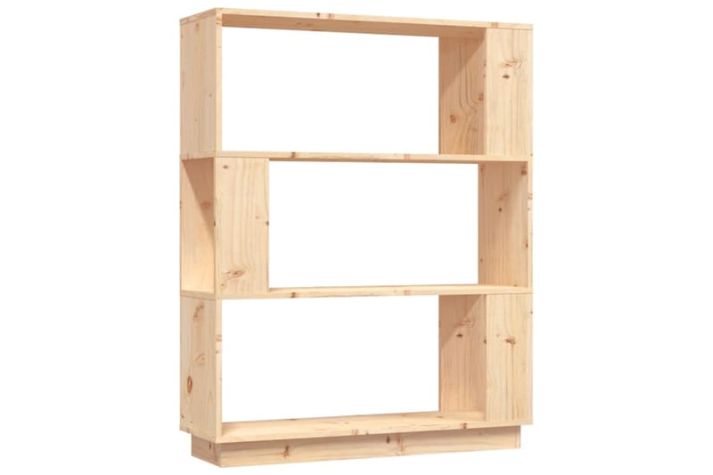 beBasic Kirjahylly/tilanjakaja 80x25x101 cm täysi mänty - Ruskea - Säilytys - Hylly - Kirjahylly