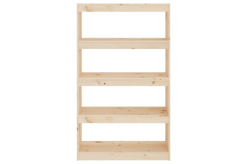 beBasic Kirjahylly/tilanjakaja 80x30x135,5 cm täysi mänty - Ruskea - Säilytys - Hylly - Kirjahylly