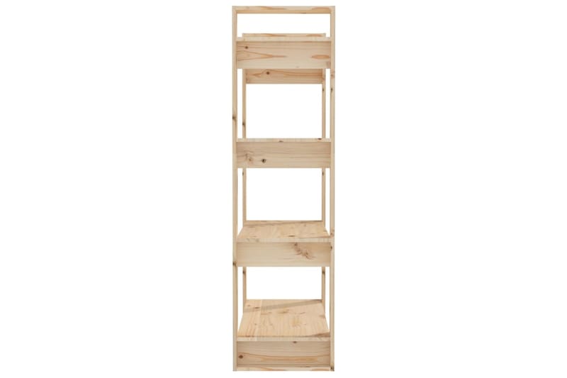 beBasic Kirjahylly/tilanjakaja 80x35x125 cm täysi mänty - Ruskea - Säilytys - Hylly - Kirjahylly