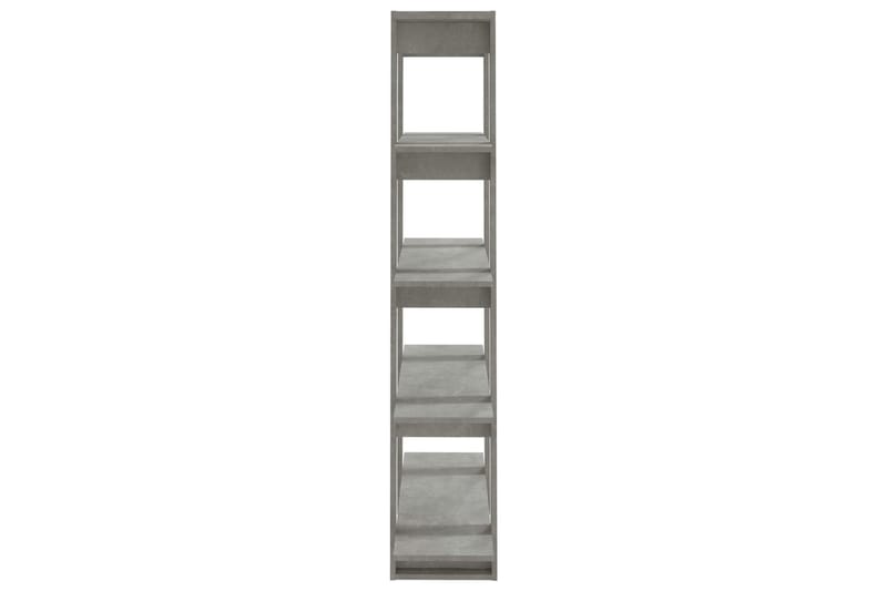 beBasic Kirjahylly/tilanjakaja betoninharmaa 100x30x160 cm - Harmaa - Säilytys - Hylly - Kirjahylly