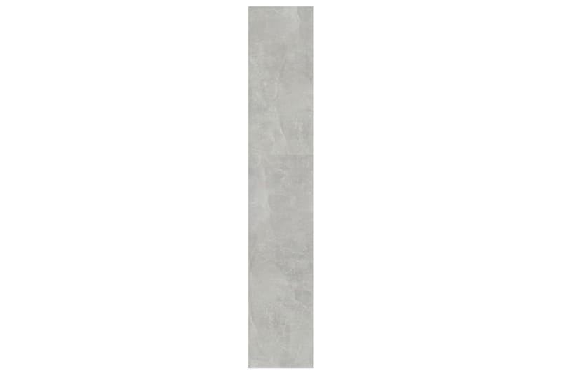beBasic Kirjahylly/tilanjakaja betoninharmaa 100x30x166 cm - Harmaa - Säilytys - Hylly - Kirjahylly