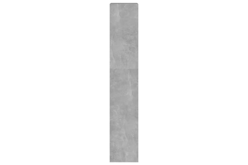 beBasic Kirjahylly/tilanjakaja betoninharmaa 40x30x166 cm - Harmaa - Säilytys - Hylly - Kirjahylly