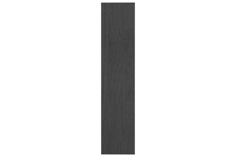 beBasic Kirjahylly/tilanjakaja harmaa 100x30x135,5 cm täysi mänty - Harmaa - Säilytys - Hylly - Kirjahylly