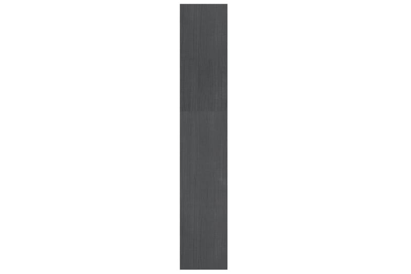 beBasic Kirjahylly/tilanjakaja harmaa 100x30x167,5 cm täysi mänty - Harmaa - Säilytys - Hylly - Kirjahylly