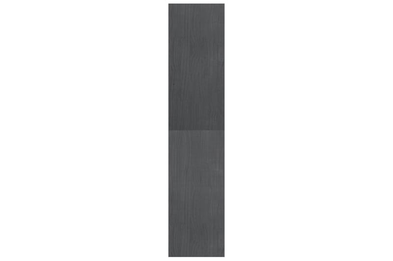 beBasic Kirjahylly/tilanjakaja harmaa 40x30x135,5 cm täysi mänty - Harmaa - Säilytys - Hylly - Kirjahylly