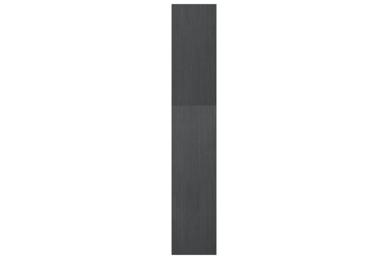 beBasic Kirjahylly/tilanjakaja harmaa 40x30x167,5 cm täysi mänty - Harmaa - Säilytys - Hylly - Kirjahylly
