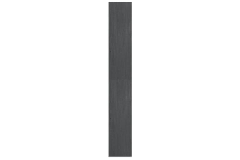 beBasic Kirjahylly/tilanjakaja harmaa 40x30x199 cm täysi mänty - Harmaa - Säilytys - Hylly - Kirjahylly