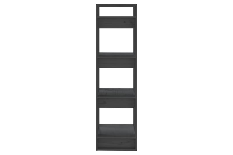 beBasic Kirjahylly/tilanjakaja harmaa 41x35x125 cm täysi mänty - Harmaa - Säilytys - Hylly - Kirjahylly