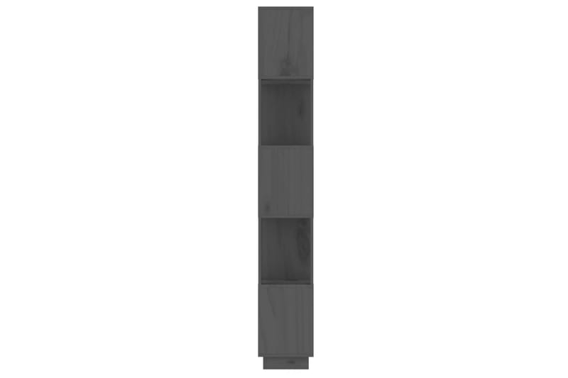 beBasic Kirjahylly/tilanjakaja harmaa 51x25x163,5 cm täysi mänty - Harmaa - Säilytys - Hylly - Kirjahylly