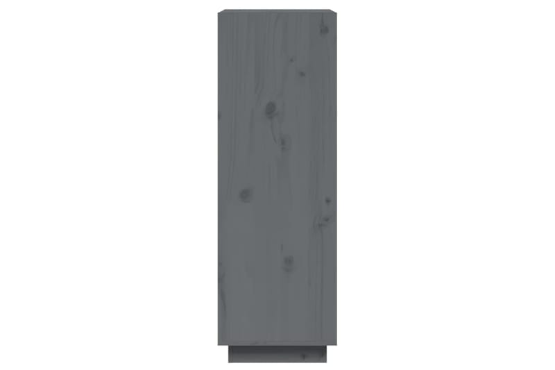 beBasic Kirjahylly/tilanjakaja harmaa 60x35x103 cm täysi mänty - Harmaa - Säilytys - Hylly - Kirjahylly