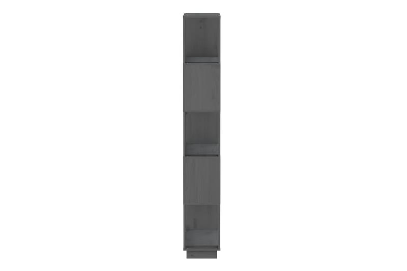 beBasic Kirjahylly/tilanjakaja harmaa 80x25x163,5 cm täysi mänty - Harmaa - Säilytys - Hylly - Kirjahylly