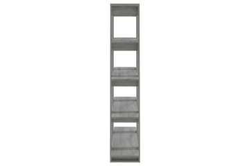 beBasic Kirjahylly/tilanjakaja harmaa Sonoma 100x30x160 cm - Harmaa - Säilytys - Hylly - Kirjahylly