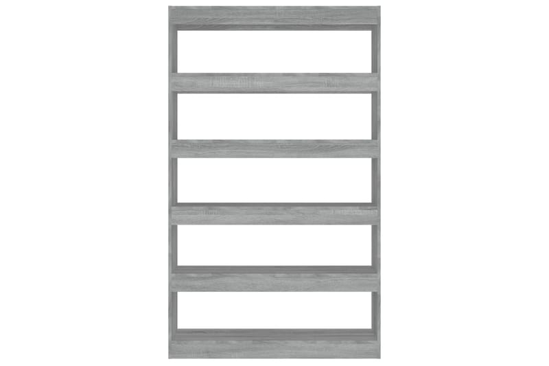 beBasic Kirjahylly/tilanjakaja harmaa Sonoma 100x30x166 cm - Harmaa - Säilytys - Hylly - Kirjahylly