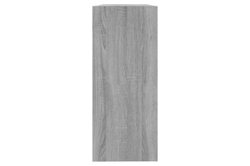 beBasic Kirjahylly/tilanjakaja harmaa Sonoma 100x30x72 cm - Harmaa - Säilytys - Hylly - Kirjahylly