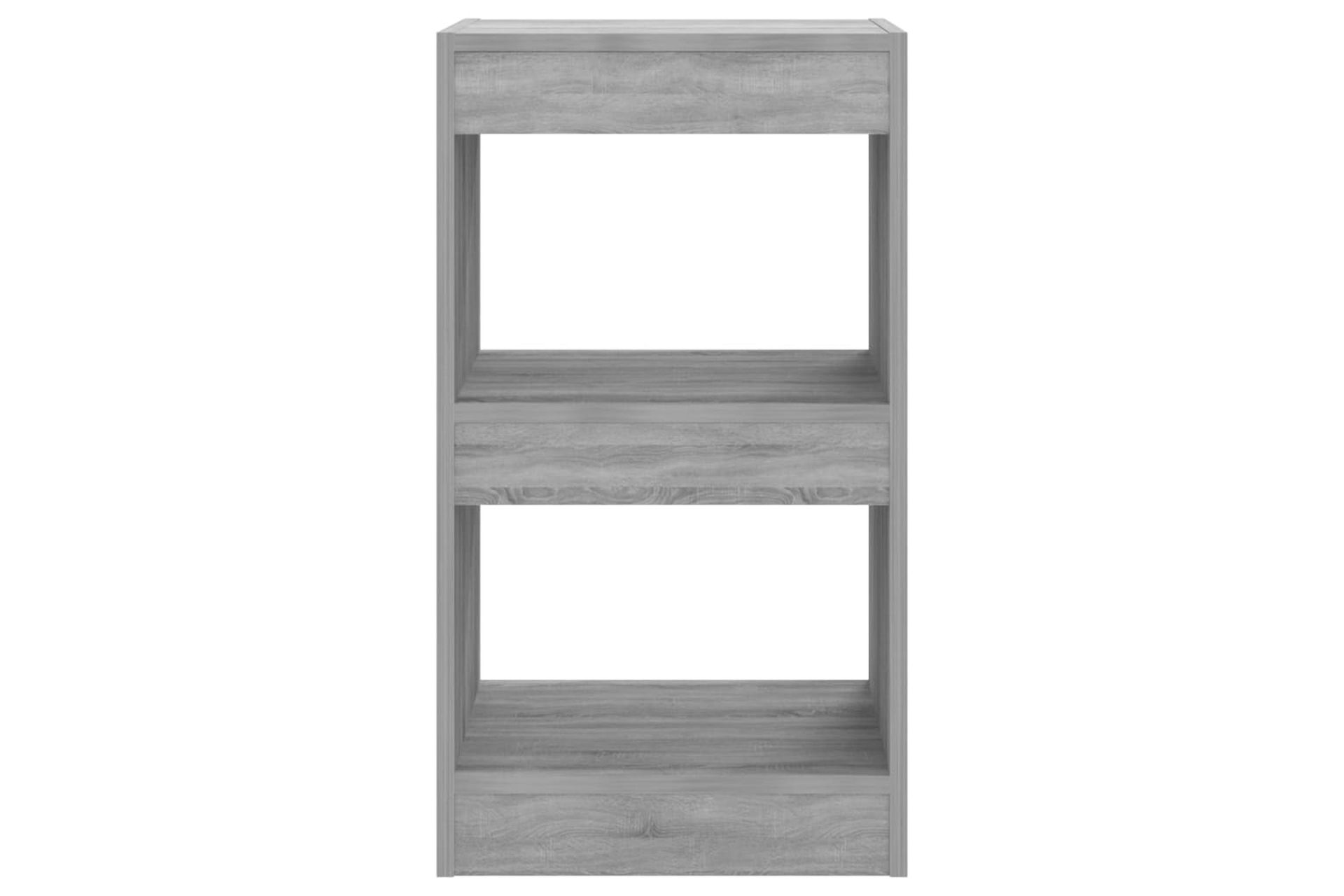 beBasic Kirjahylly/tilanjakaja harmaa Sonoma 40x30x72 cm - Harmaa - Säilytys - Hylly - Kirjahylly