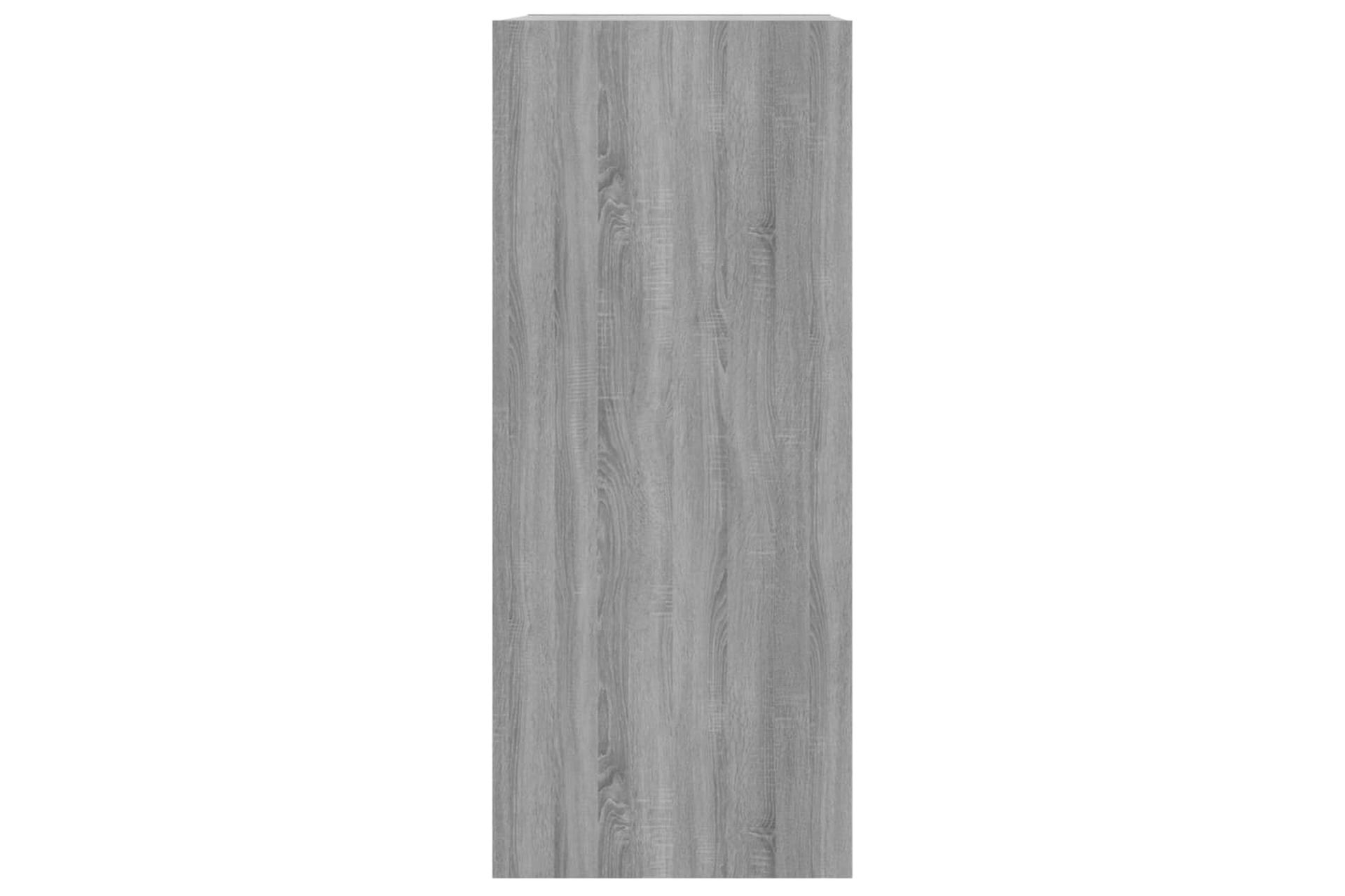 beBasic Kirjahylly/tilanjakaja harmaa Sonoma 40x30x72 cm - Harmaa - Säilytys - Hylly - Kirjahylly