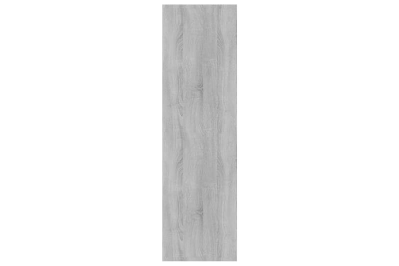 beBasic Kirjahylly/tilanjakaja harmaa Sonoma 80x30x103 cm tekninen puu - Harmaa - Säilytys - Hylly - Kirjahylly