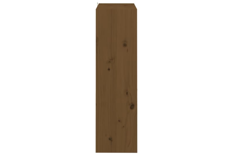 beBasic Kirjahylly/tilanjakaja hunajanruskea 60x30x103,5 cm täysi mänty - Ruskea - Säilytys - Hylly - Kirjahylly