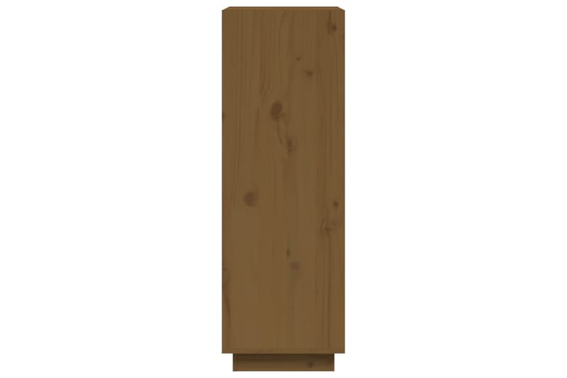 beBasic Kirjahylly/tilanjakaja hunajanruskea 60x35x103 cm täysi mänty - Ruskea - Säilytys - Hylly - Kirjahylly